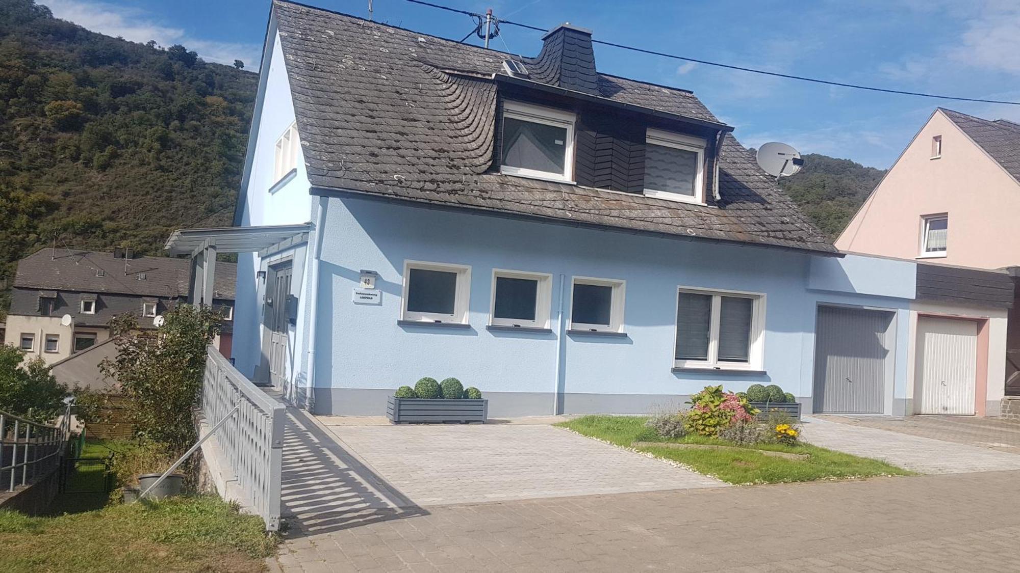 Ferienhaus Leopold Mit Burgblick An Der Mosel Burgen  Kültér fotó